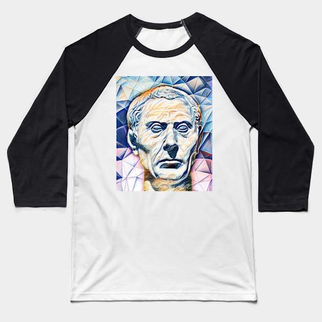 Suetonius Portrait | Suetonius Artwork 12 Baseball T-Shirt by JustLit